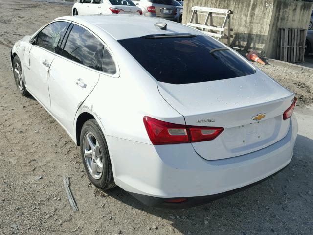 1G1ZB5ST2GF277688 - 2016 CHEVROLET MALIBU LS 白色 照片 3