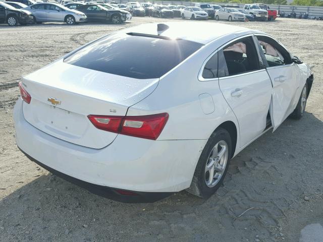 1G1ZB5ST2GF277688 - 2016 CHEVROLET MALIBU LS 白色 照片 4