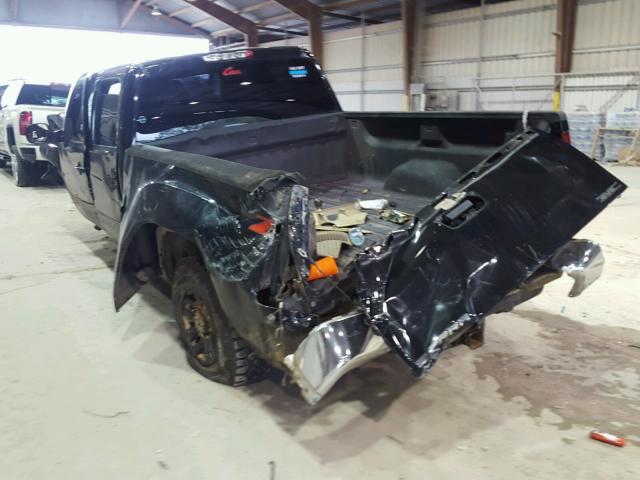 1GT121C82BF126527 - 2011 GMC SIERRA K25 BLACK photo 3