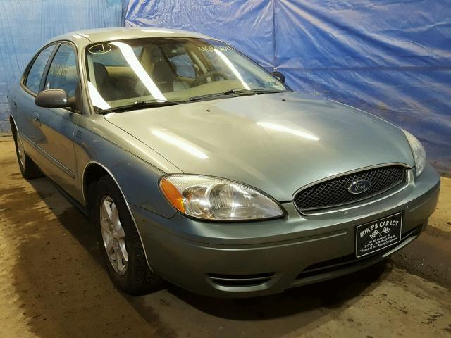 1FAFP56U76A122683 - 2006 FORD TAURUS SEL GREEN photo 1