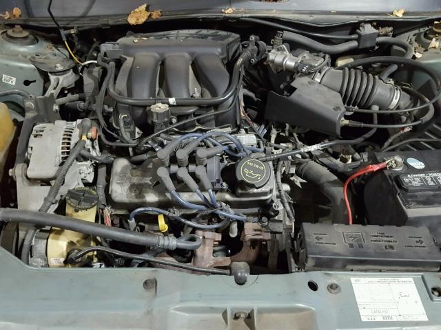 1FAFP56U76A122683 - 2006 FORD TAURUS SEL GREEN photo 7