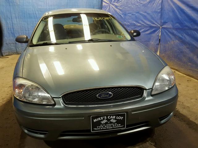 1FAFP56U76A122683 - 2006 FORD TAURUS SEL GREEN photo 9