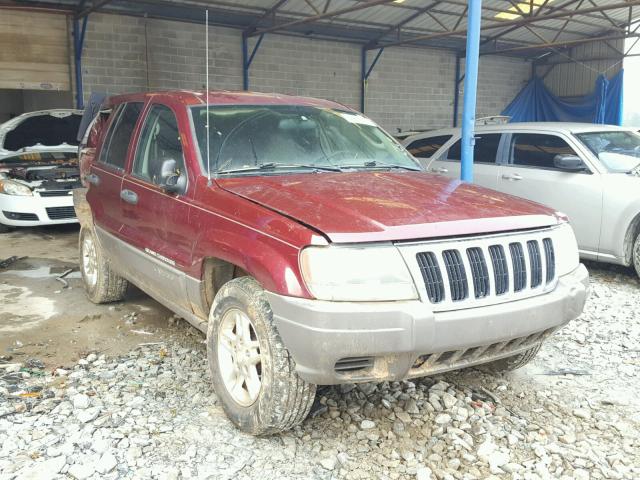 1J4GW48S53C529533 - 2003 JEEP GRAND CHER RED photo 1