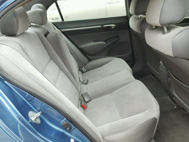 1HGFA16806L042770 - 2006 HONDA CIVIC EX 蓝色 照片 6