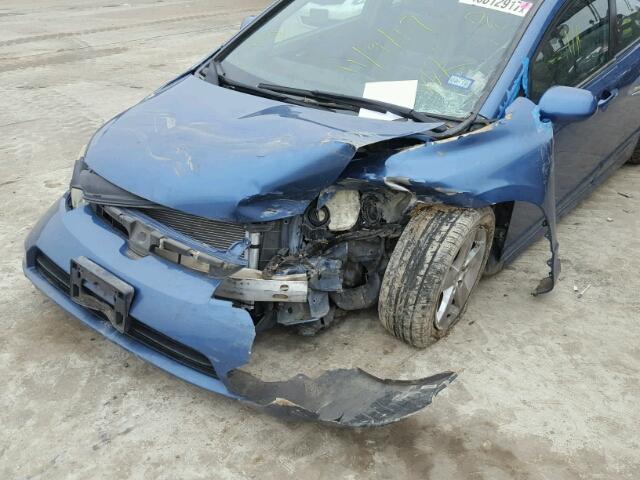 1HGFA16806L042770 - 2006 HONDA CIVIC EX 蓝色 照片 9