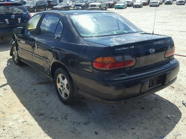 1G1NE52J02M694932 - 2002 CHEVROLET MALIBU LS 蓝色 照片 3