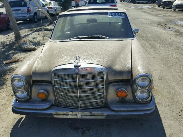 10901612000036 - 1968 MERCEDES-BENZ 300SEL GOLD photo 9