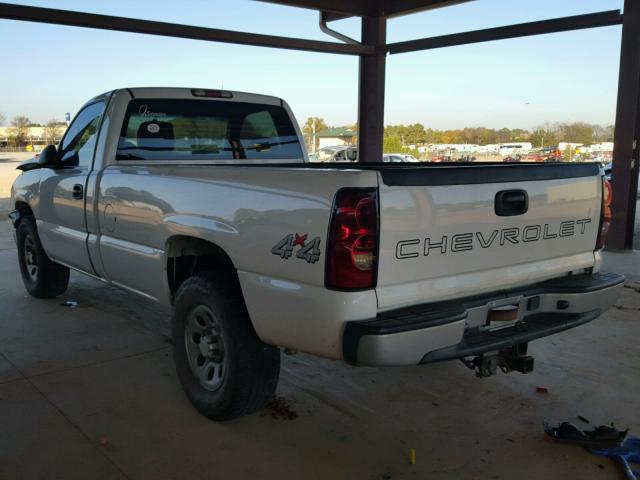 3GCEK14V16G208355 - 2006 CHEVROLET SILVERADO WHITE photo 3