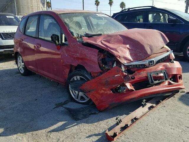 JHMGD37617S032287 - 2007 HONDA FIT S 红色 照片 1