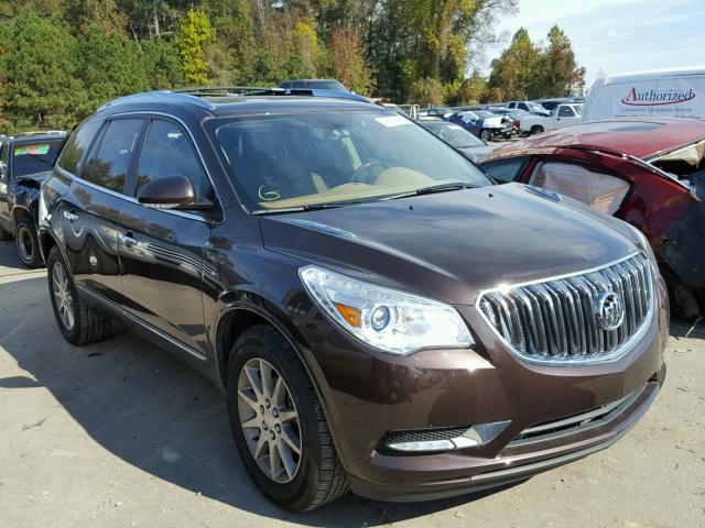 5GAKRBKD2GJ239629 - 2016 BUICK ENCLAVE BROWN photo 1