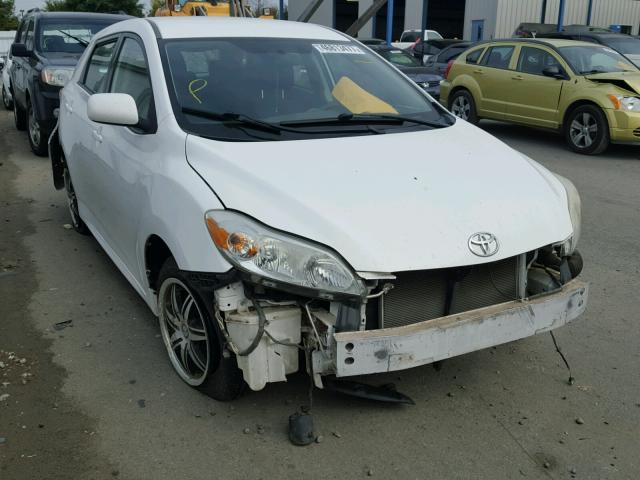 2T1KU40E49C156786 - 2009 TOYOTA COROLLA MA WHITE photo 1