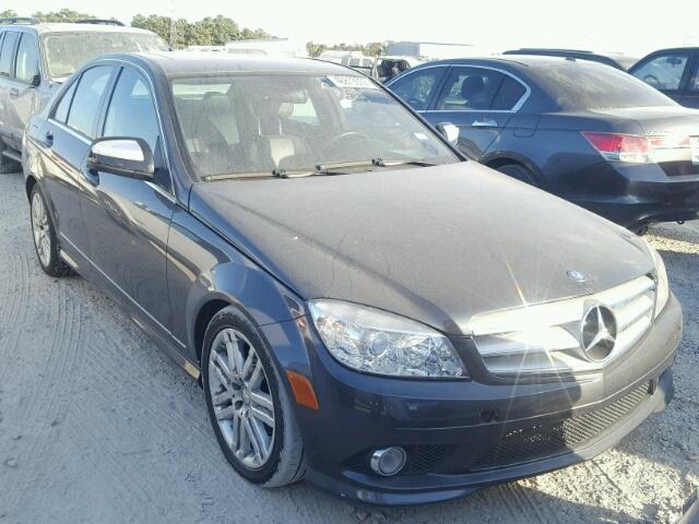 WDDGF81X29R079211 - 2009 MERCEDES-BENZ C 300 GRAY photo 1