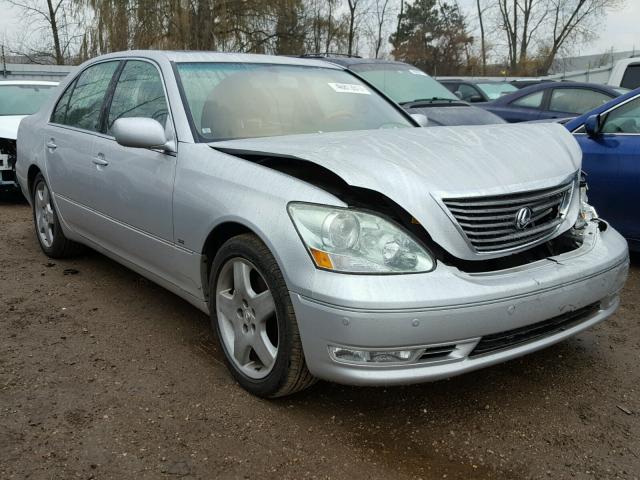 JTHBN36FX40125731 - 2004 LEXUS LS SILVER photo 1