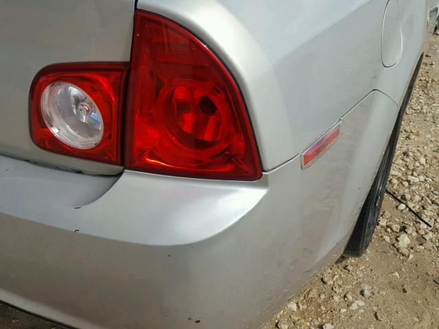 1G1ZC5EB3AF116077 - 2010 CHEVROLET MALIBU 1LT BEIGE photo 9