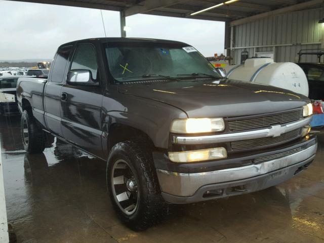 1GCEK19T8YZ245669 - 2000 CHEVROLET SILVERADO GRAY photo 1