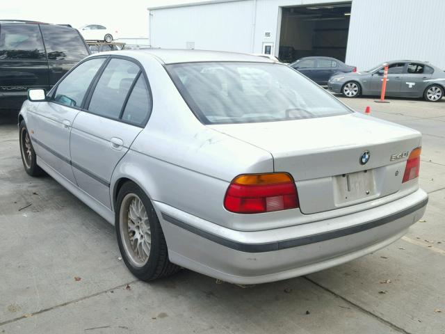 WBADN63412GN85411 - 2002 BMW 540I SILVER photo 3