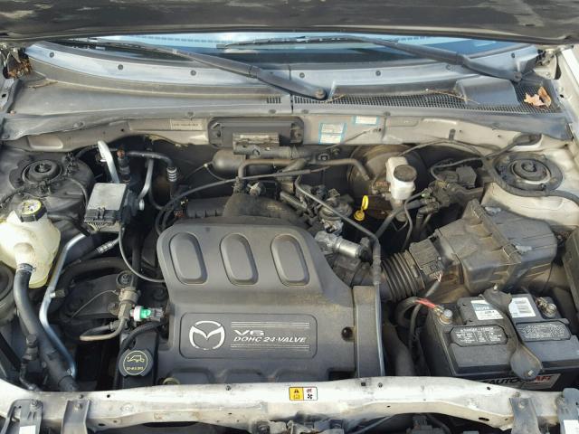 4F2YU09151KM05795 - 2001 MAZDA TRIBUTE LX SILVER photo 7