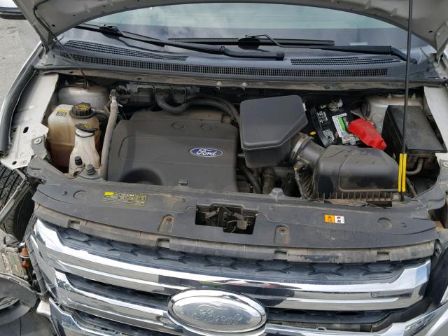 2FMDK3KC1CBA92030 - 2012 FORD EDGE LIMIT SILVER photo 7