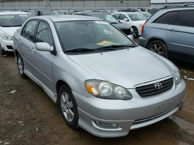 2T1BR32E28C923140 - 2008 TOYOTA COROLLA CE SILVER photo 1