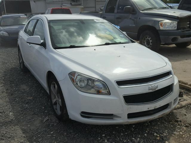 1G1ZC5E14BF164339 - 2011 CHEVROLET MALIBU 1LT WHITE photo 1