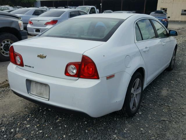 1G1ZC5E14BF164339 - 2011 CHEVROLET MALIBU 1LT WHITE photo 4
