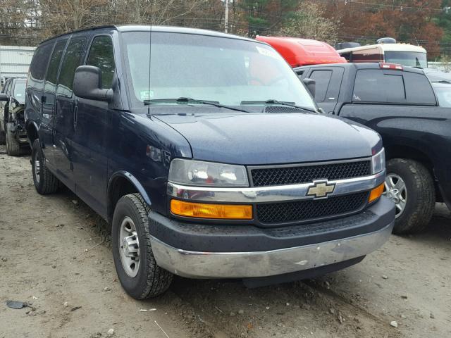 1GCWGFCA0D1169559 - 2013 CHEVROLET EXPRESS G2 BLUE photo 1