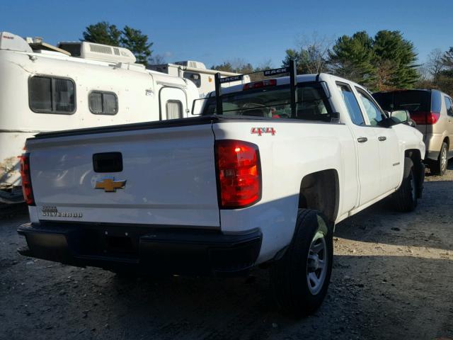 1GCVKNEC9GZ290549 - 2016 CHEVROLET SILVERADO WHITE photo 4