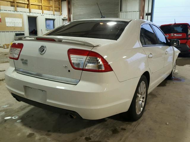 3MEHM08178R602991 - 2008 MERCURY MILAN WHITE photo 4