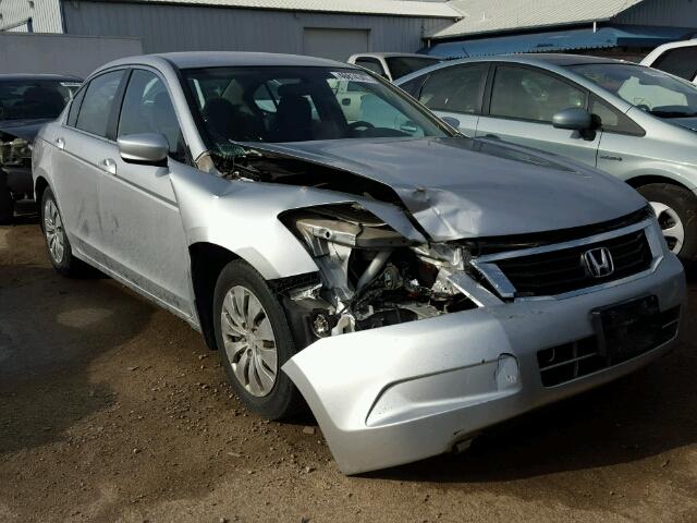 1HGCP2F32AA125956 - 2010 HONDA ACCORD LX SILVER photo 1