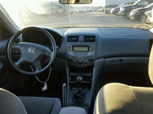 1HGCM55146A137365 - 2006 HONDA ACCORD VAL SILVER photo 9