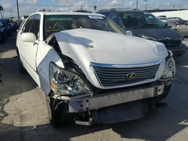 JTHBN36F940156100 - 2004 LEXUS LS 430 WHITE photo 1