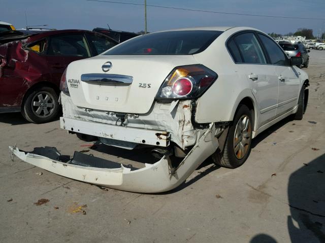 1N4AL2APXAC157625 - 2010 NISSAN ALTIMA BAS WHITE photo 4