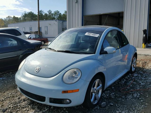 3VWRW3AG7AM032846 - 2010 VOLKSWAGEN NEW BEETLE 蓝色 照片 2