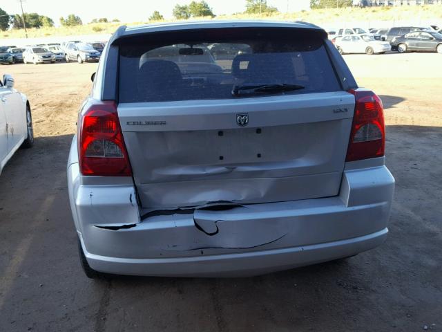 1B3HB48B67D411269 - 2007 DODGE CALIBER SX SILVER photo 9