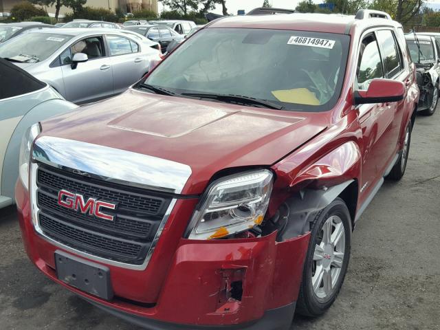 2GKALSEK3E6118502 - 2014 GMC TERRAIN SL RED photo 2