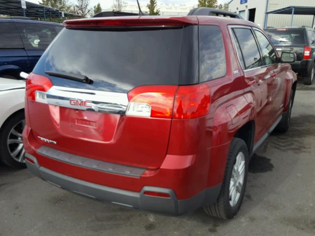 2GKALSEK3E6118502 - 2014 GMC TERRAIN SL RED photo 4