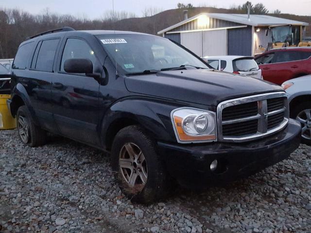 1D4HB48D64F111251 - 2004 DODGE DURANGO SL BLACK photo 1