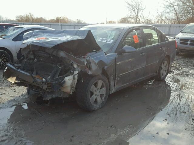 1G1ZT51806F249431 - 2006 CHEVROLET MALIBU LT CHARCOAL photo 2