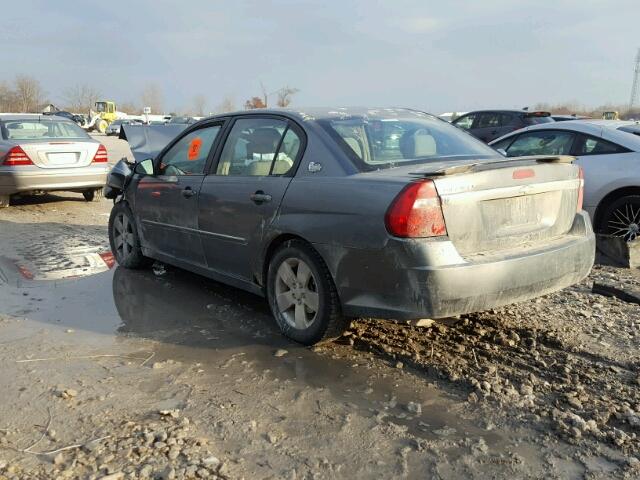 1G1ZT51806F249431 - 2006 CHEVROLET MALIBU LT CHARCOAL photo 3