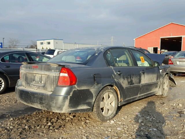 1G1ZT51806F249431 - 2006 CHEVROLET MALIBU LT CHARCOAL photo 4