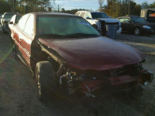 1G2NE52T6YM727261 - 2000 PONTIAC GRAND AM S 红色 照片 1