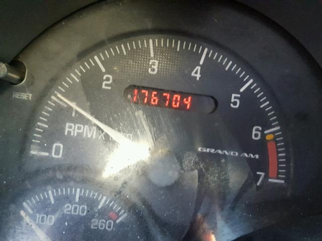 1G2NE52T6YM727261 - 2000 PONTIAC GRAND AM S 红色 照片 8