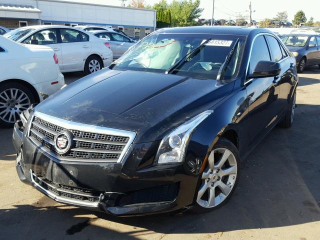 1G6AG5RXXD0158495 - 2013 CADILLAC ATS BLACK photo 2