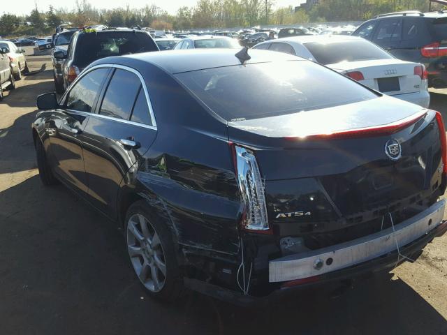 1G6AG5RXXD0158495 - 2013 CADILLAC ATS BLACK photo 3