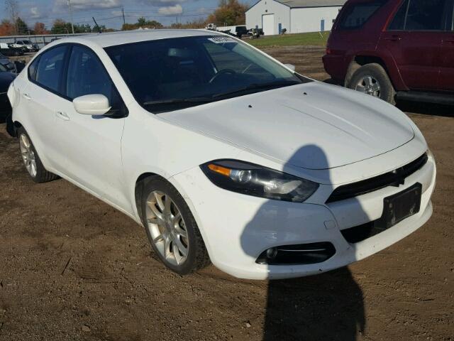 1C3CDFBA7DD289083 - 2013 DODGE DART SXT WHITE photo 1