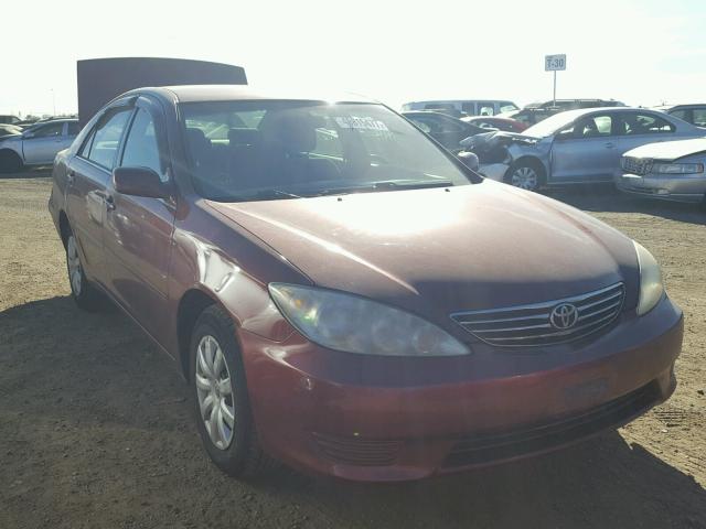 4T1BE32K56U131108 - 2006 TOYOTA CAMRY LE RED photo 1