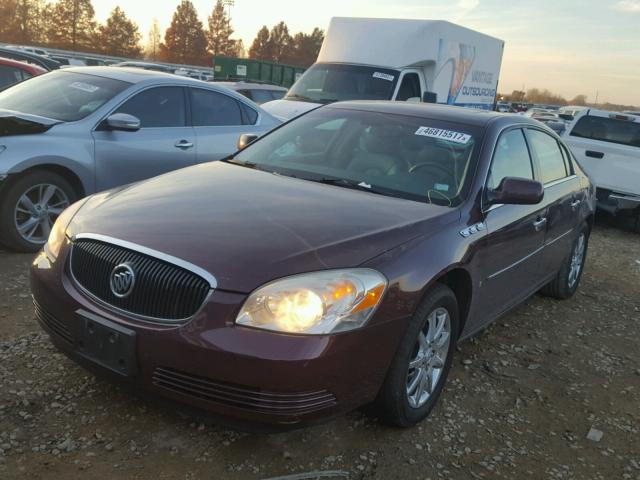 1G4HD57236U252088 - 2006 BUICK LUCERNE CX RED photo 2