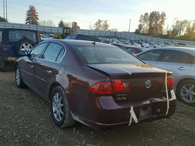 1G4HD57236U252088 - 2006 BUICK LUCERNE CX RED photo 3