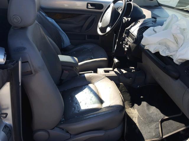 3VWCK21Y63M302401 - 2003 VOLKSWAGEN NEW BEETLE 银色 照片 5