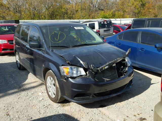 2C4RDGBG8DR800524 - 2013 DODGE GRAND CARA BLUE photo 1